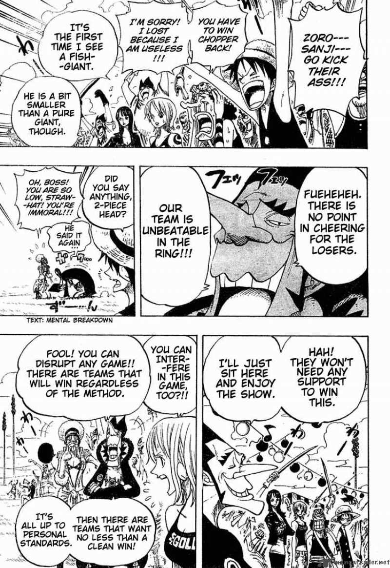 One Piece Chapter 310 Groggy Ring