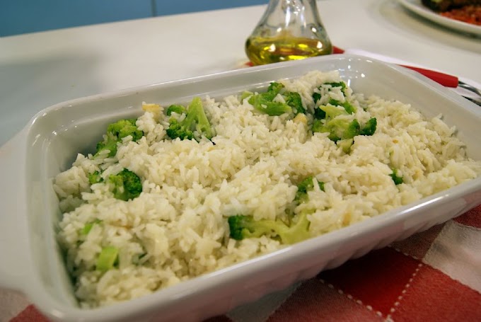 Arroz com Brócolis