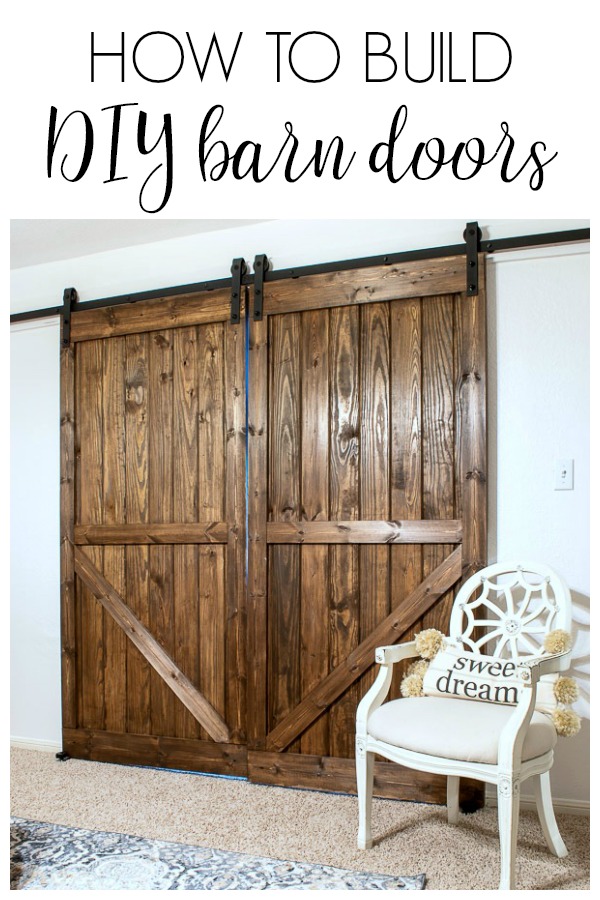 How to Build Barn Doors DIY Beautify Creating Beauty at Home