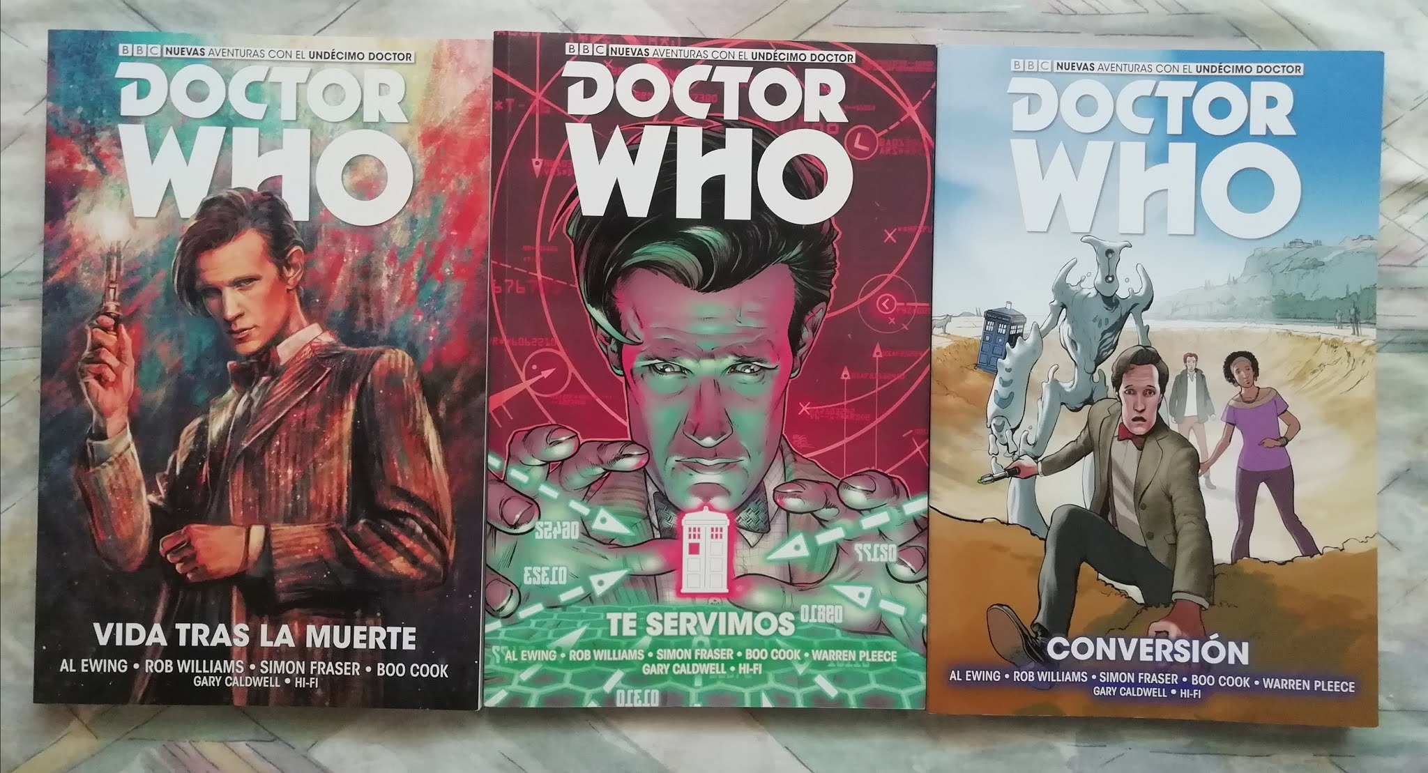 Sigarra Doctor Who El Undécimo Doctor vol. 3 Conversión