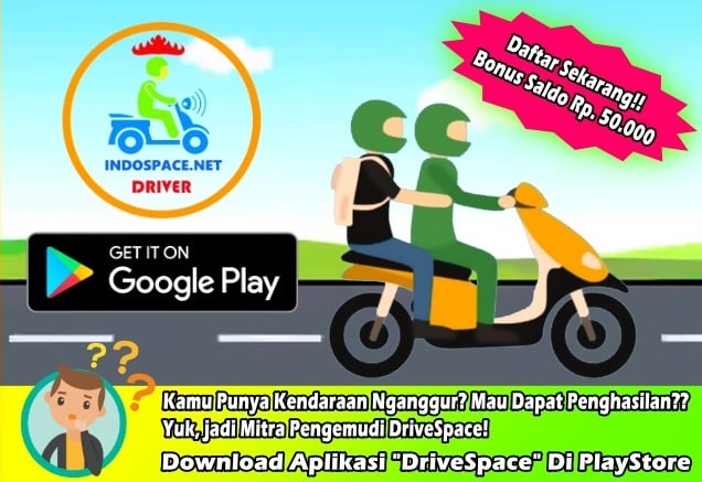 drivespace - indospace.net - transportasi online bandar lampung