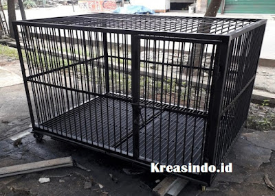 Kandang Anjing Besi Pesanan Bu Teti Di Serpong Tangerang