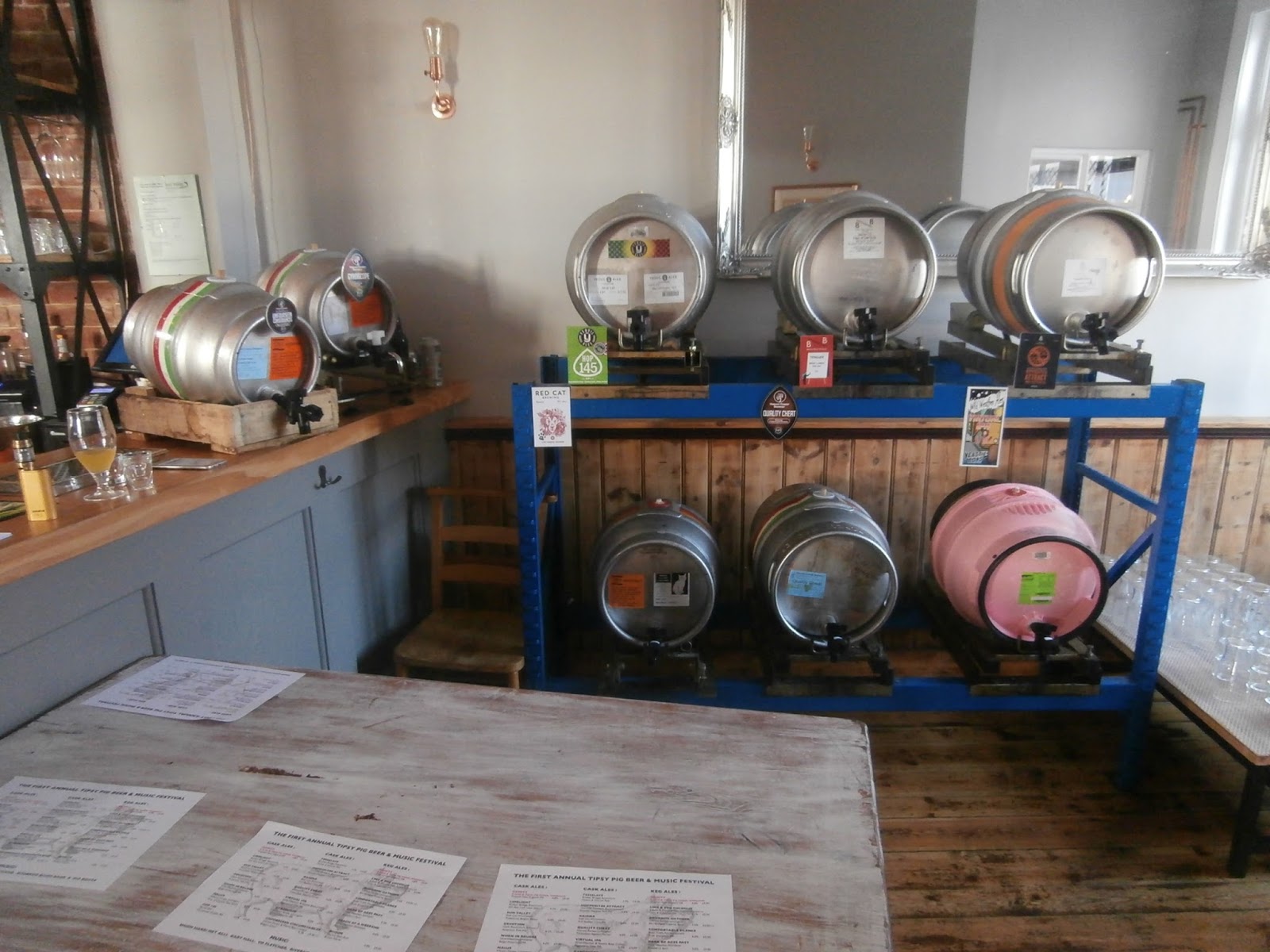 Beers, Steam and Nationals Tipsy Pig Romsey