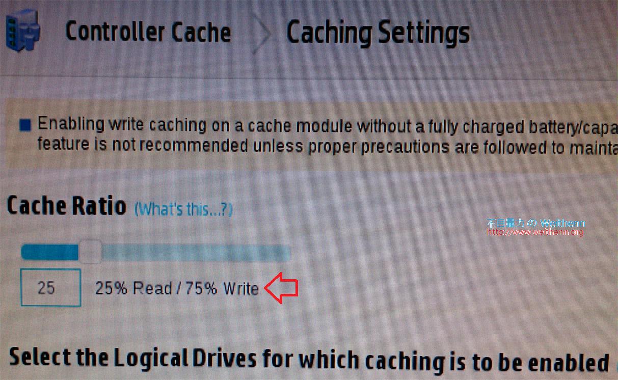 vSAN Disk Controllers 調整為 Read Cache 100 不自量力 の Weithenn