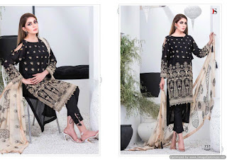 Deepsy Maria b Black Beauty Muharram Dress