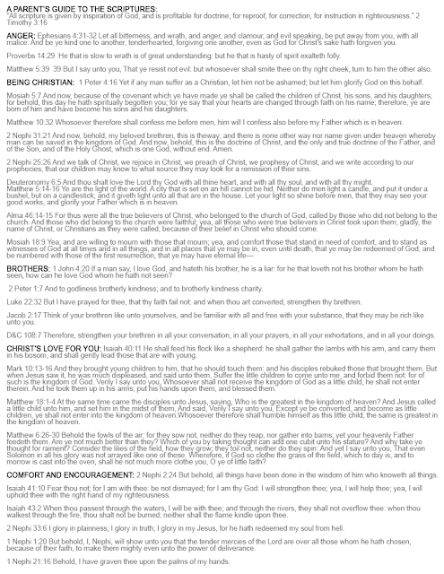 Little Pitchers: Parent's Reference Guide to Teaching from the Scriptures