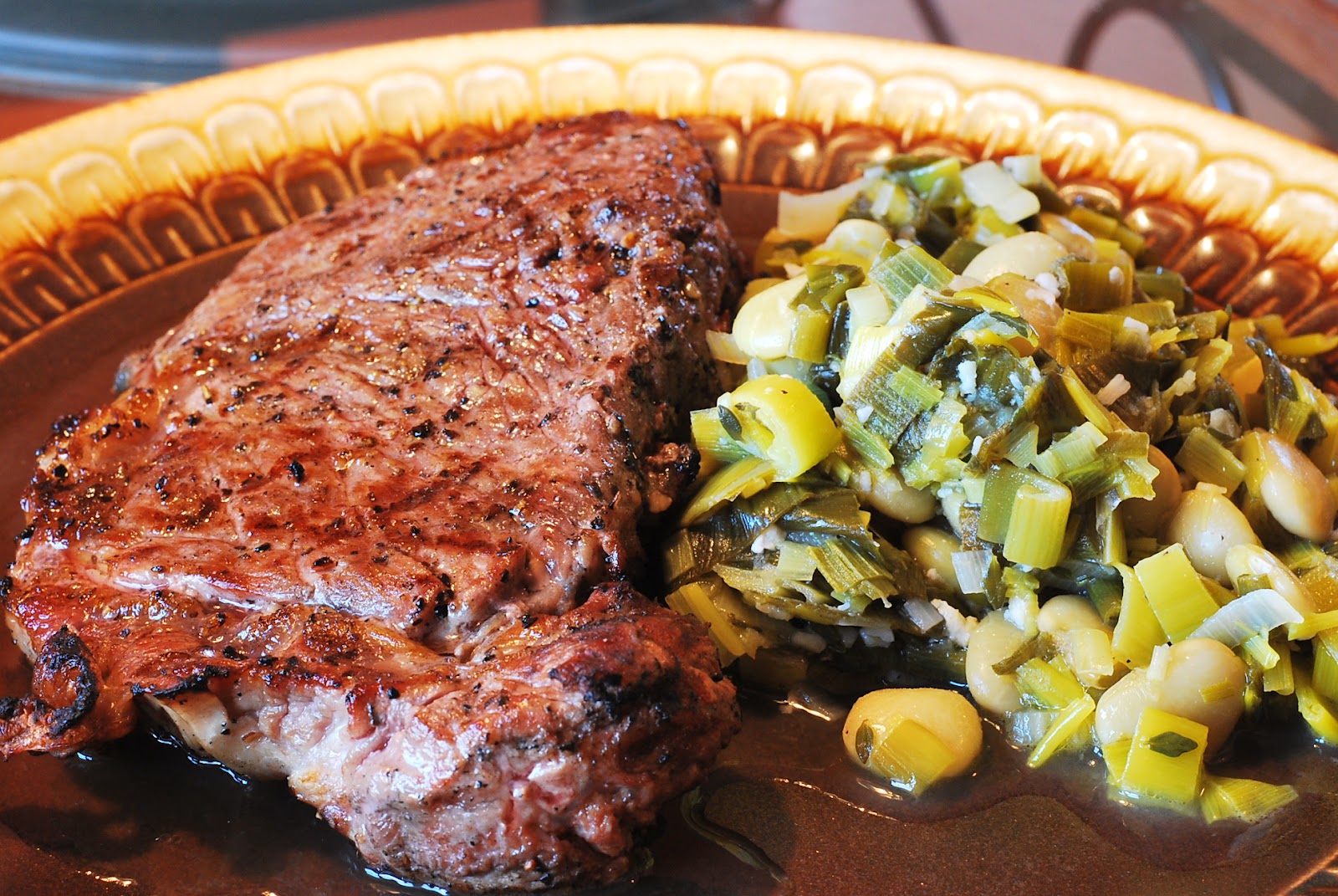 LoveLettersInaPan Jamie Oliver Grilled Fillet Steak with the