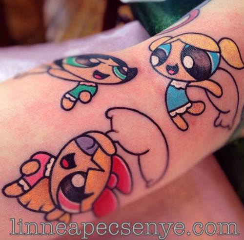 Sugar, Spice And Everything Nice: 14 Powerpuff Girls Tattoos