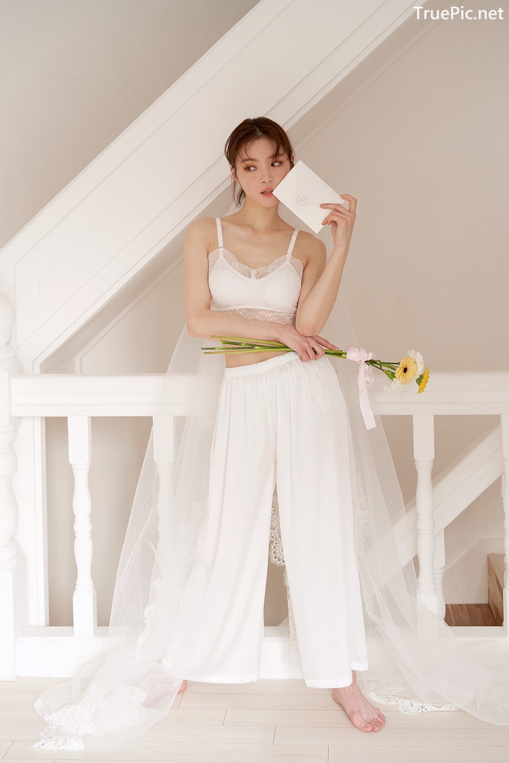 Image Korean Fashion Model Lee Ho Sin - Lingerie Wedding Pure - TruePic.net - Picture-15