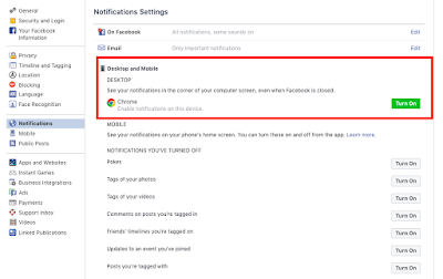 How To Turn Off Facebook Notification On Chrome Tips 4u Today