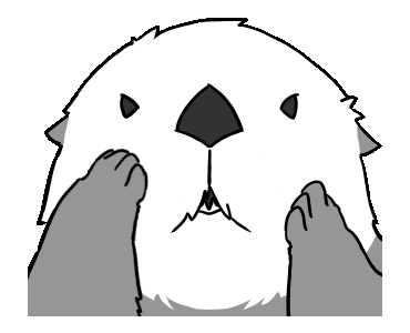 Line クリエイターズスタンプ すごいラッコたち Vol 1 Example With Gif Animation