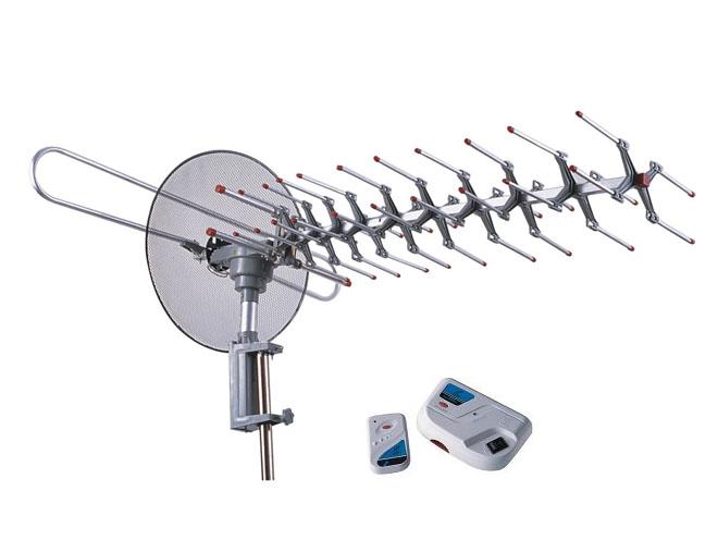 HDTV Aerial Rotating UHF, VHF, FM Antena Booster KX EK Smart