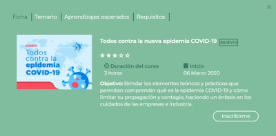 Plataforma CLIMSS lanza curso en línea “Todos contra la epidemia COVID-19”