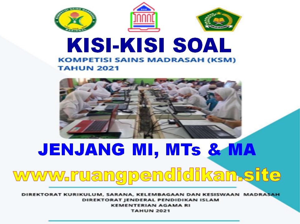 Kisi Kisi Ksm Jenjang Mi Mts Dan Ma Tahun 2021 Ruang Pendidikan