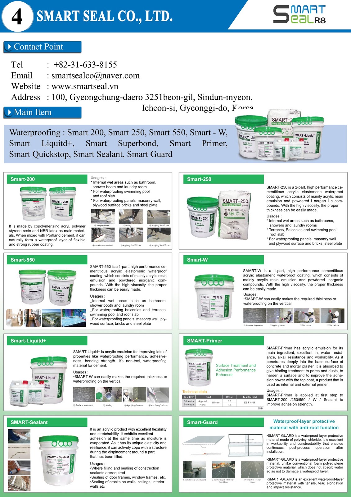 04.Smart Seal Co Ltd Korea Trade Mission To Myanmar 2019