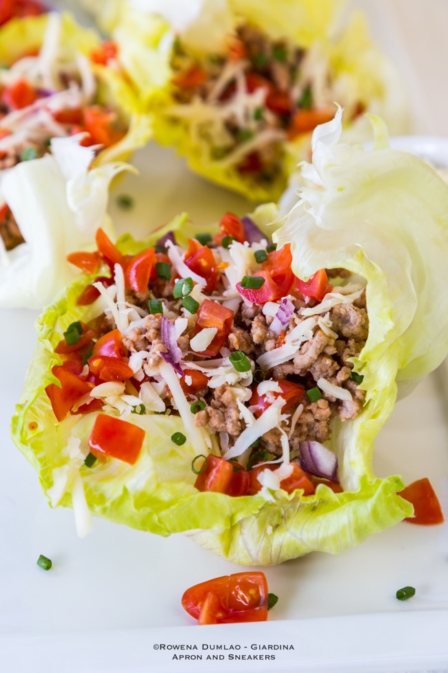 Skinny Taco Lettuce Boats