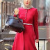 Jilbab Untuk Baju Merah Marun Polos