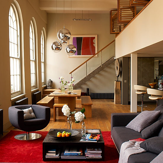 decora y disena: 10 Fotos de Decoración de Salas Modernas Color Rojo