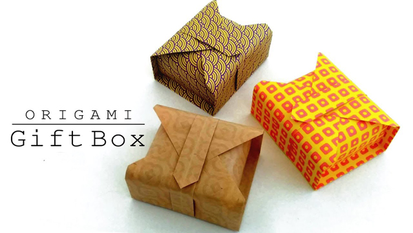 How to Make a Folded Paper Gift Box