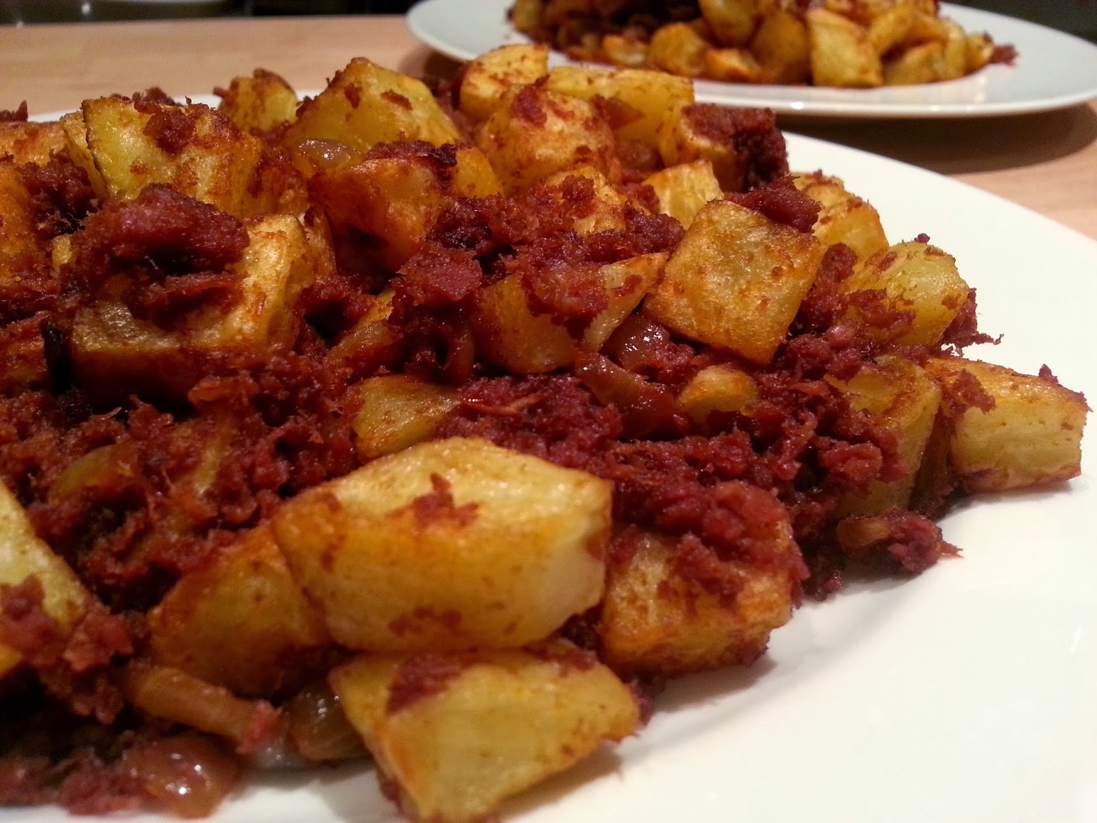 Slimming World Delights Corned beef Hash
