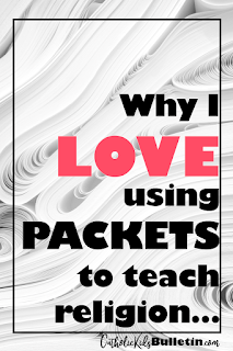 Using Packets to teach Religion & Keep Students Engaged and Organized