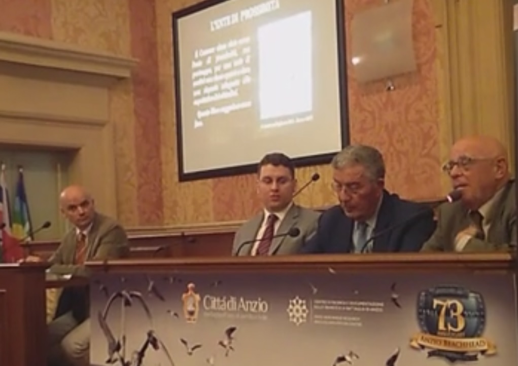 PRESENTAZIONE AD ANZIO