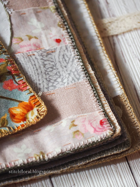 My second embroidery journal is complete  stitch floral My second embroidery journal is complete  stitch floral