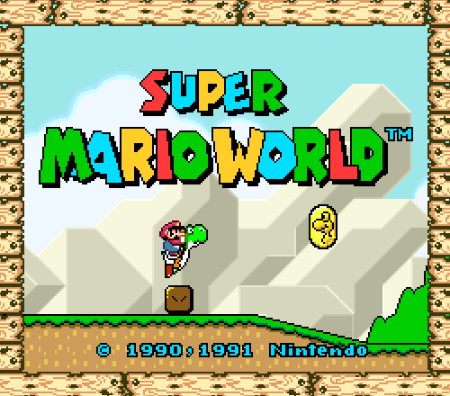 Jogo Super Mario World Original - SNES - Sebo dos Games - 10 anos!