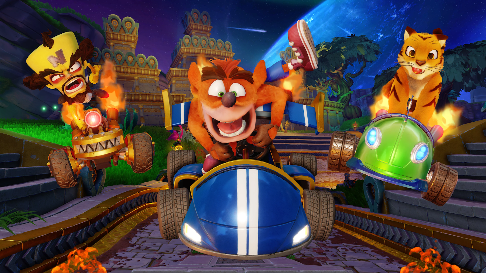 Análise Crash Team Racing NitroFueled (Switch) é um circuito