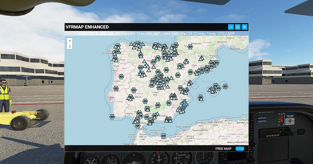 Vfr Map Flight Simulator Update! Msfs2020 - Vfrmap Enhanced App - V.1.2