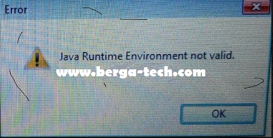 e-Faktur sering Error Tidak Bisa Dibuka Java Runtime Environment Not Valid disini Solusinya