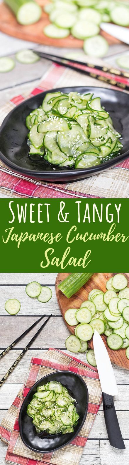 Japanese Cucumber Salad #sidedish #veganrecipe