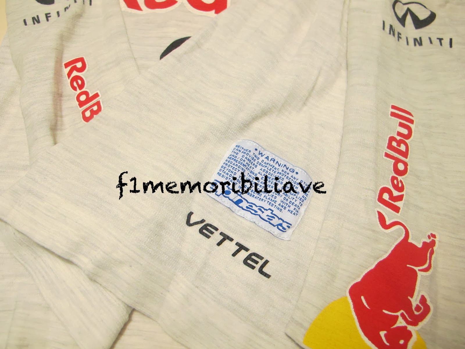 Close-up of RB6 Carbon Fiber Panel with Vettel&rsquo;s Signature