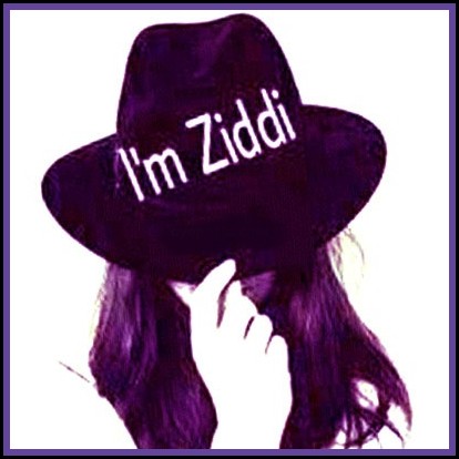 i am ziddi girl stylish dp