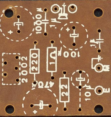 8W Audio Amplifier Circuit PCB