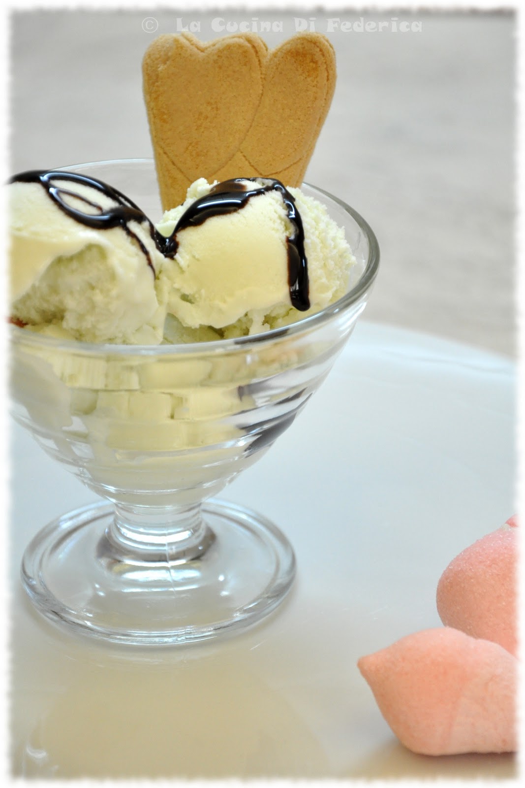 La cucina di Federica Gelato con i marshmallow