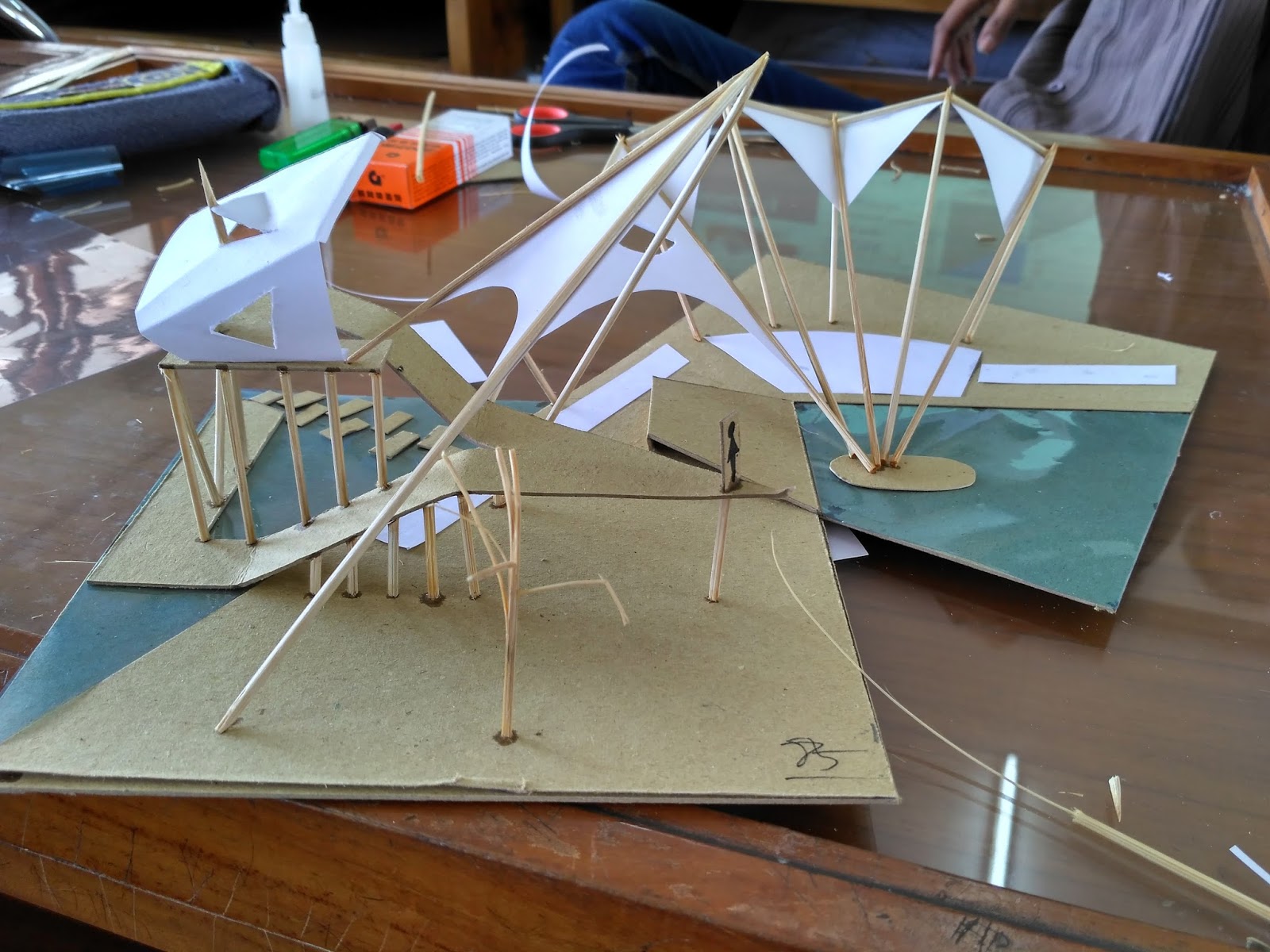 Kumpulan Maket Arsitektur Semester 1 | RAPS Architecture