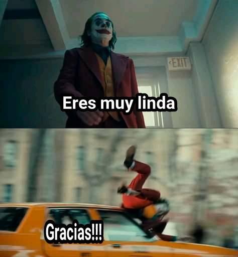 Plantilla de meme - Joker Caminando/Joker siendo atropellado