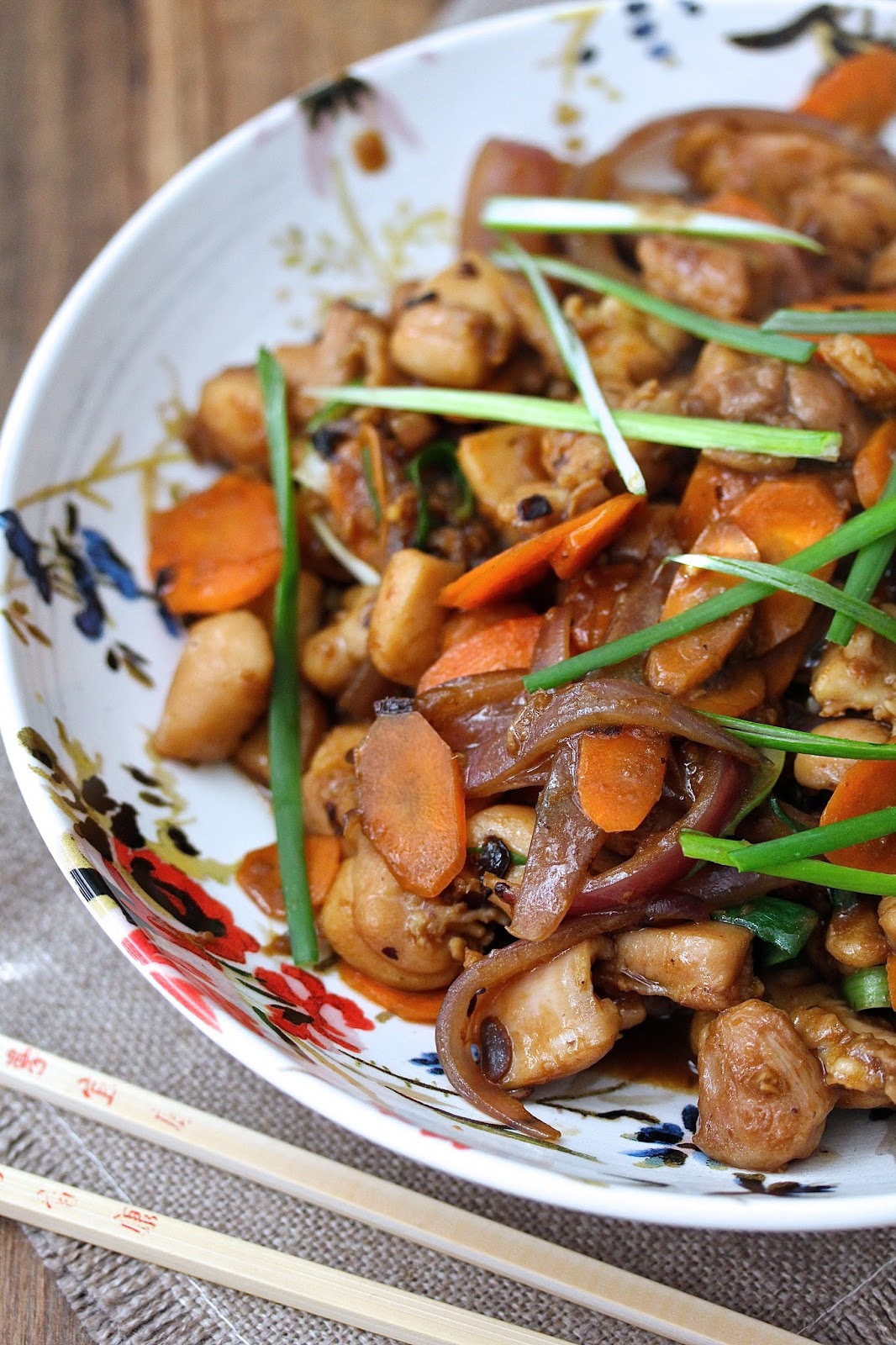 StirFried Chicken with Black Bean Sauce Wok Wednesdays Karen's