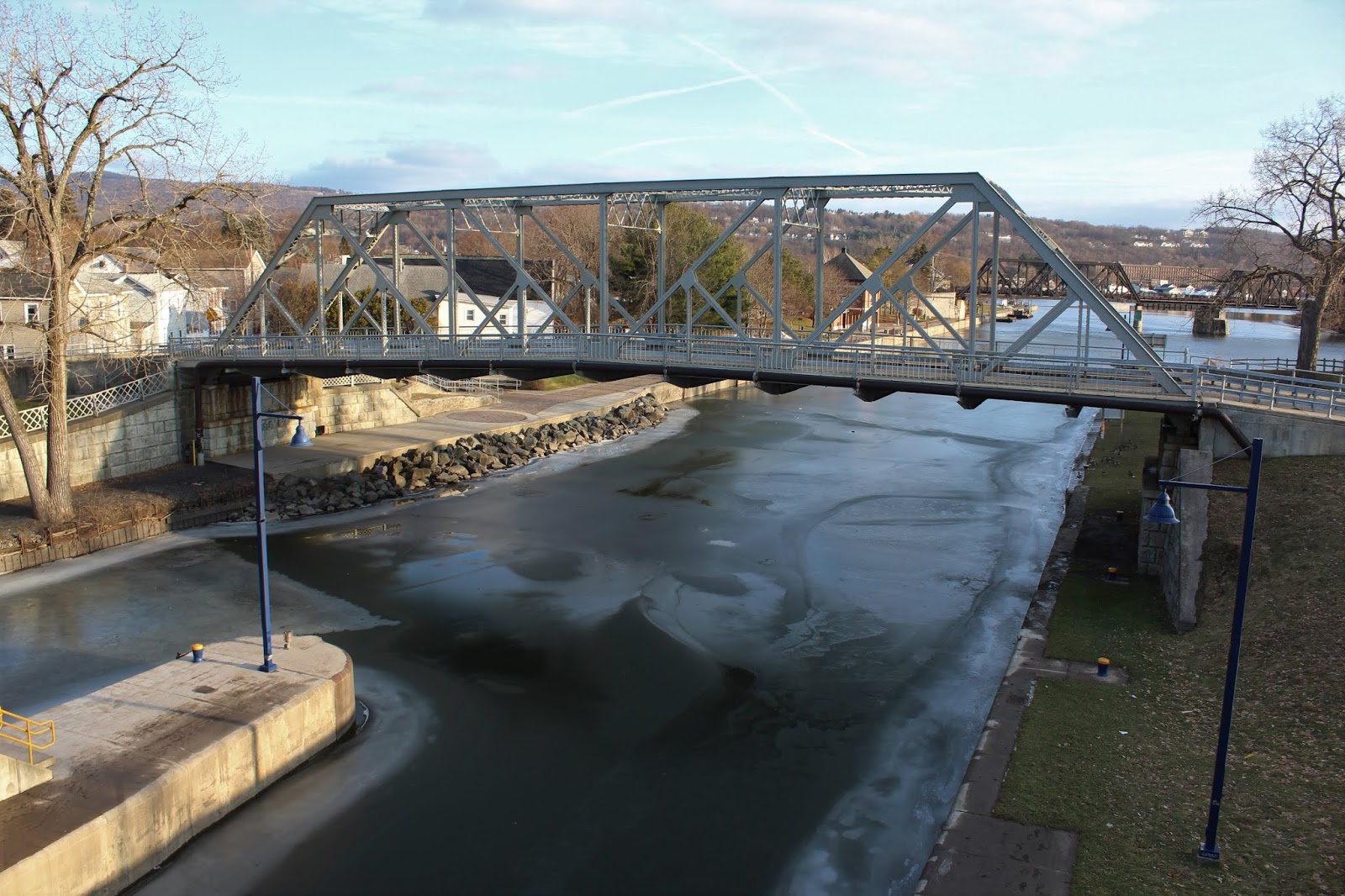 Walking Man 24 7 Old Champlain Canal Towpath(Waterford, Saratoga County)