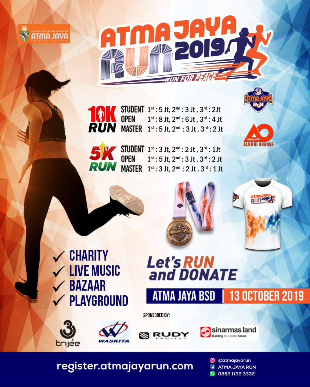 Atmajaya Run โข 2019 Atmajaya Run โข 2019