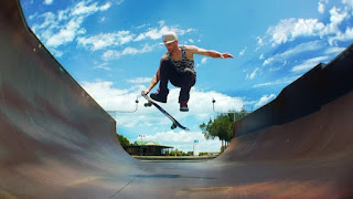 Mark Jansen Adelaide Skateboarding West Beach Halfpipe