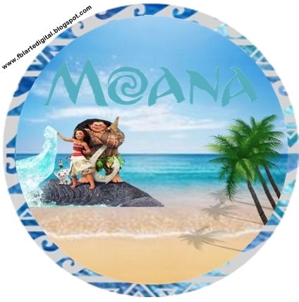 12 Baby Moana Birthday Party Shower Water Bottle Sticker Labels Princess  Ocean