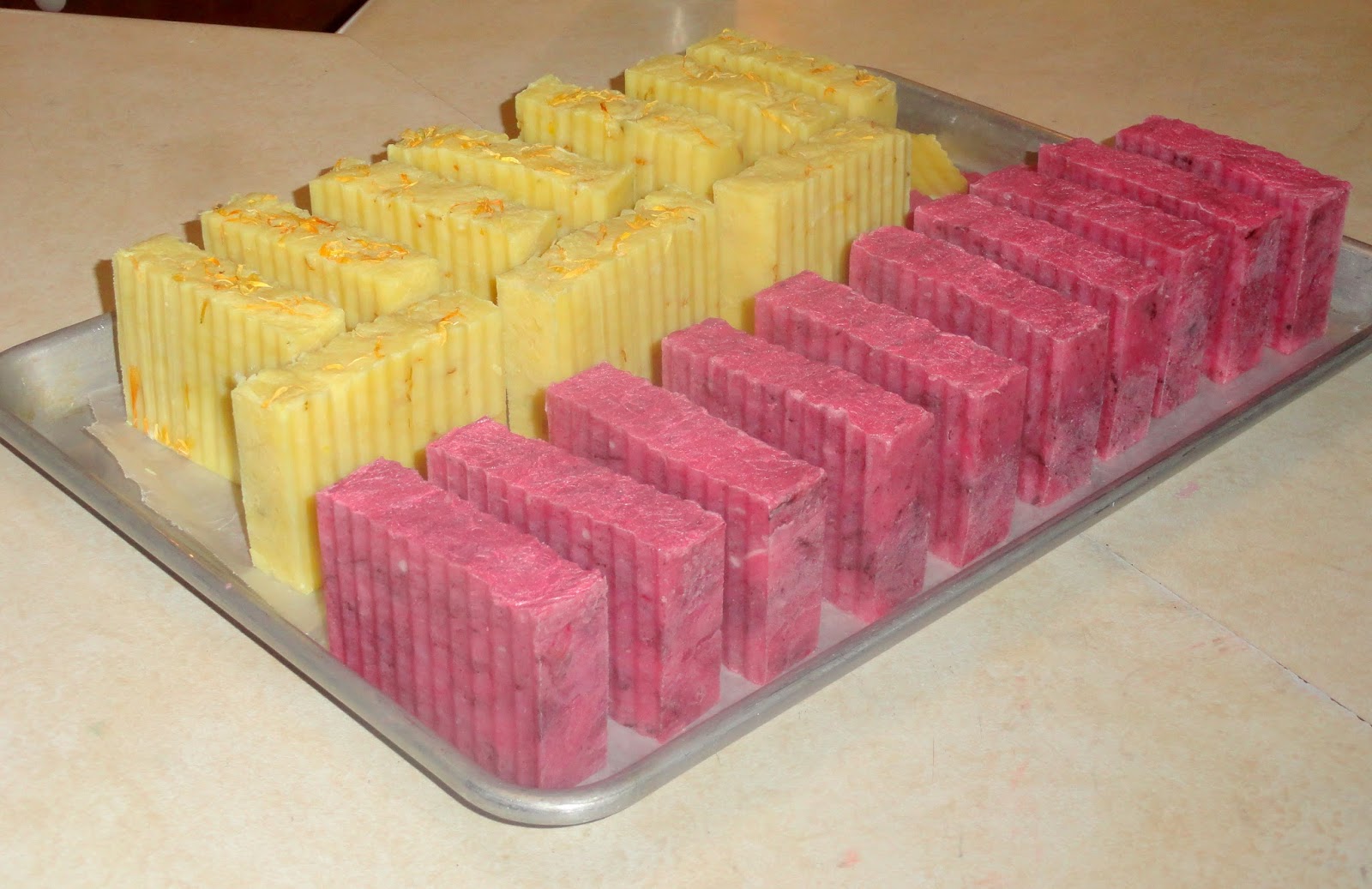 Ginger Grey Soaps Hot Process Olive Oil and Shea Butter Soaps Brown