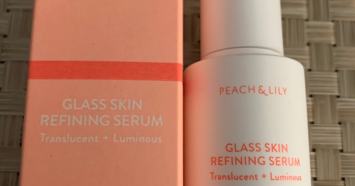 Thoughts PEACH & LILY Glass Skin Refining Serum