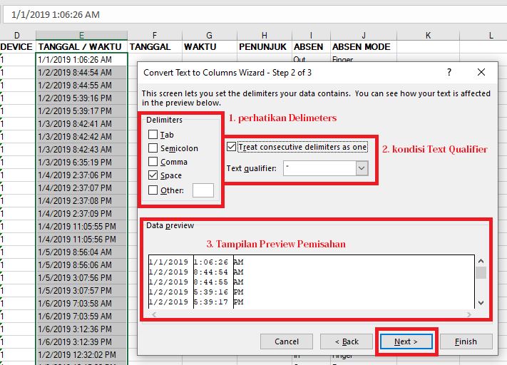 Cara Memisahkan Data Di Kutools For Excel