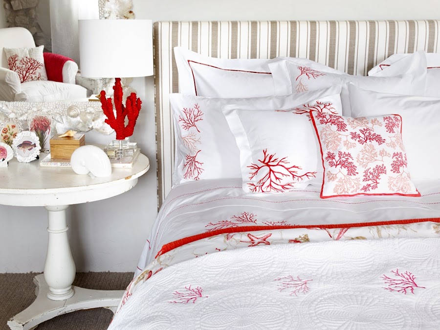 dormitorio playero - corales