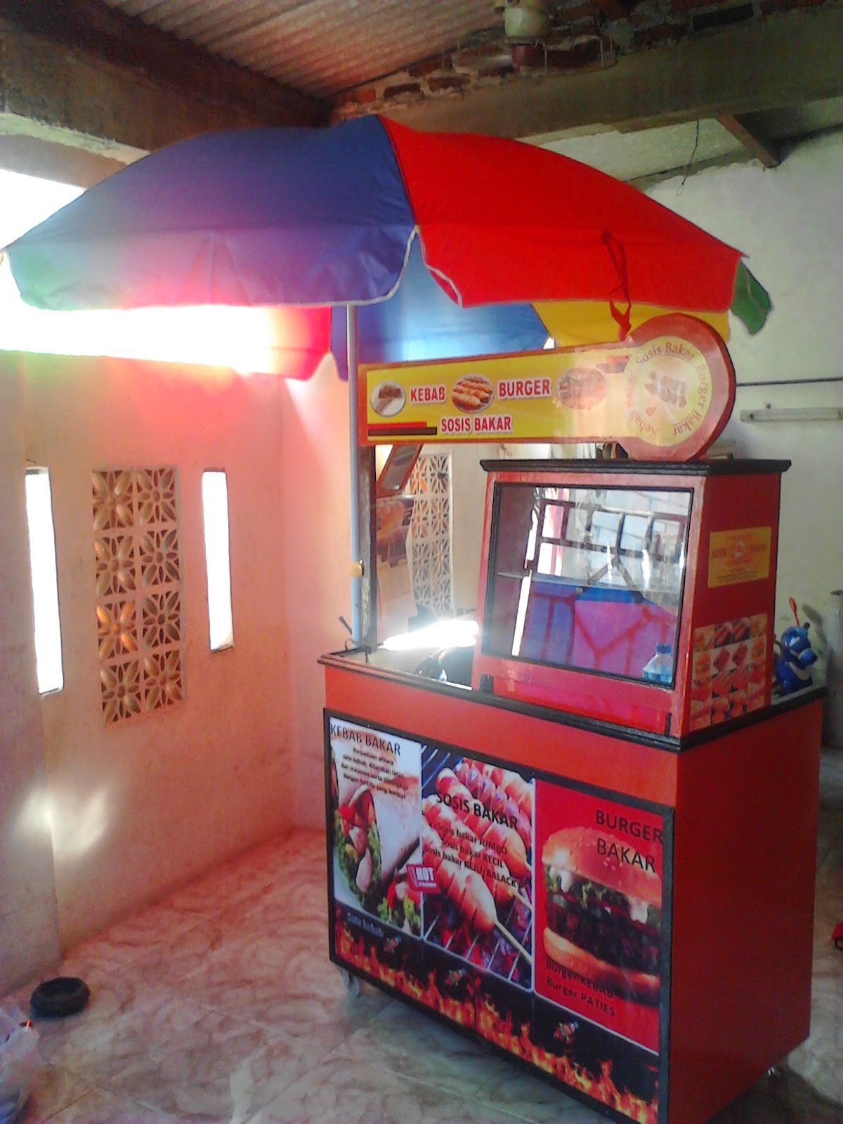 Spanduk Kebab Sosis contoh gambar banner