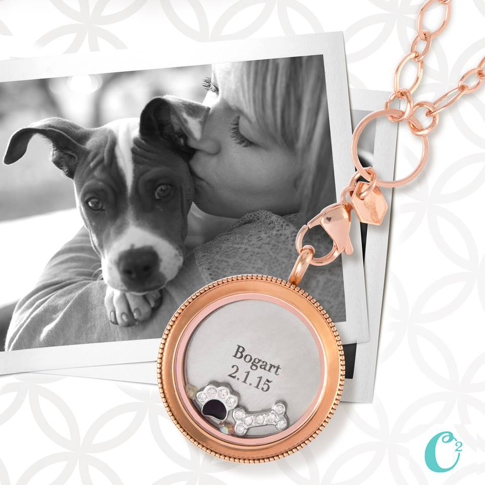 Puppy Love - Inscriptions by Origami Owl available at StoriedCharms.com