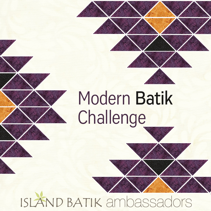 Modern Quilt Island Batik Challenge - Part 2 - Quilting The Quilt - The  Quilt Rambler's Blog